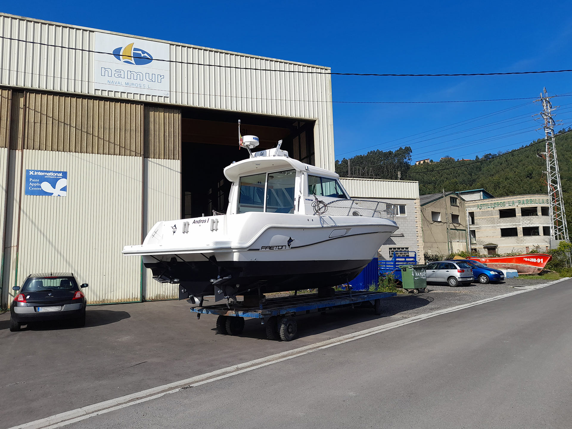 Namur - Construcción de barcos y estructuras metálicas - Varaderos